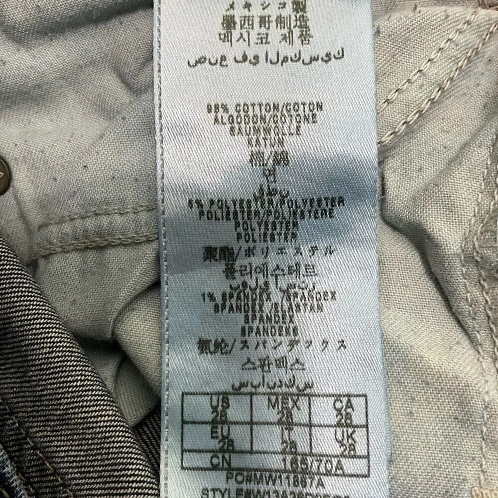 GUESS Cropped Cigarette Jeans